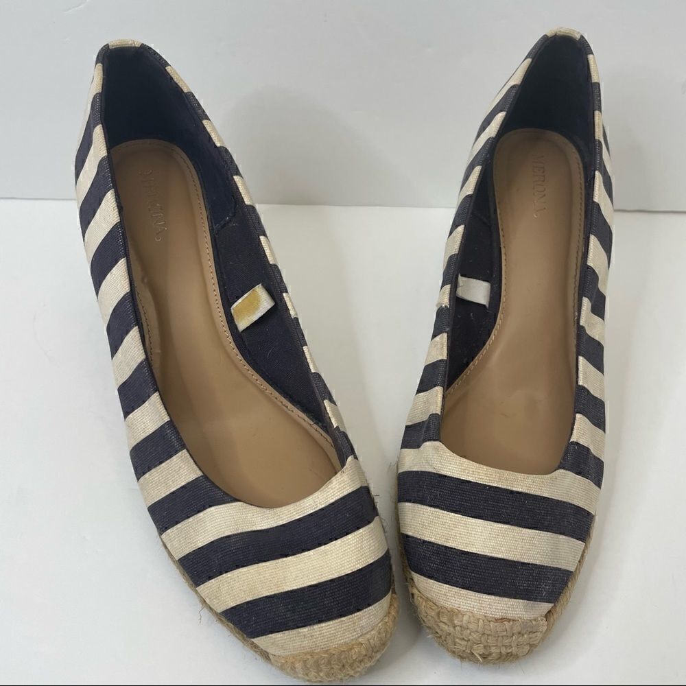 Merona| Nautical| Espadrille| Wedge| 8 1/2 Woman’s
